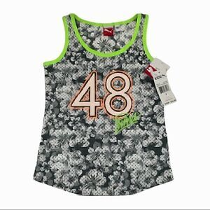 NWT Puma Girls Mesh Tank Top